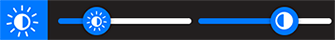 Brightness and Contrast Slider