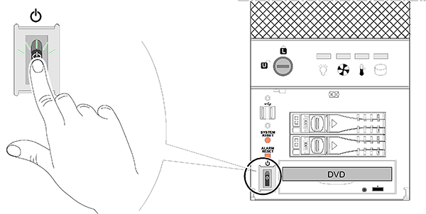 On/Off Button Diagram