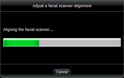 Scanner Alignment Semi-Automatically Adjusting a Face Scan Alignment