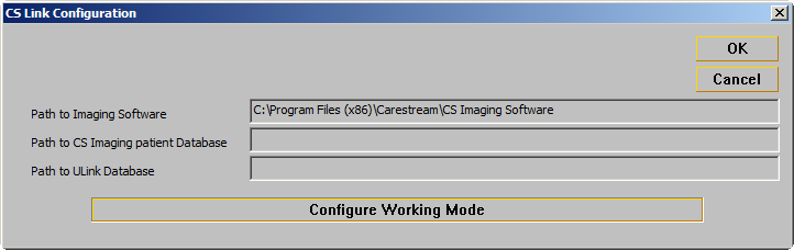 CS Link configuration