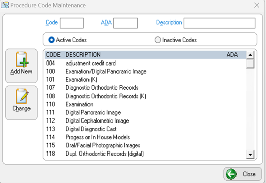 Creating a Surcharge Procedure Code
