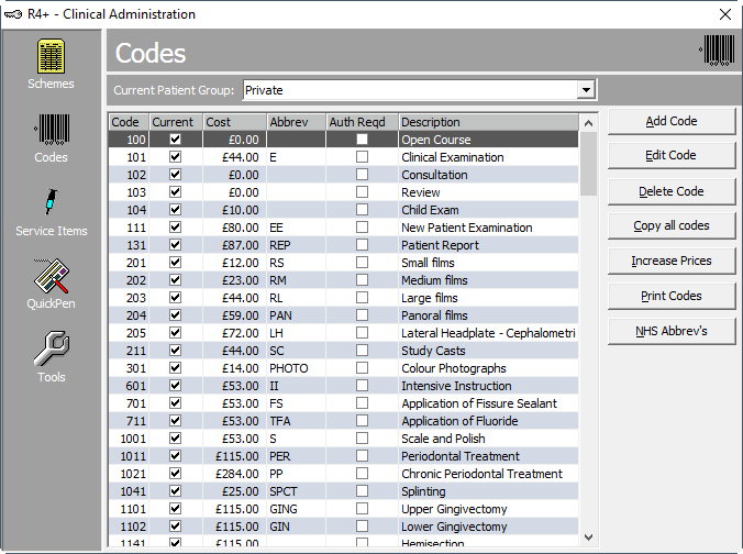 Codes